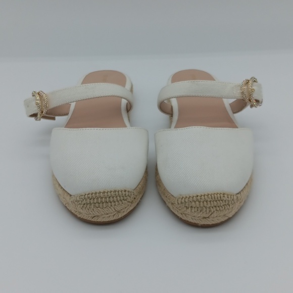 ๐ NWOT Stuart Weitzman Crystal Buckle Espadrilles - Picture 10 of 16